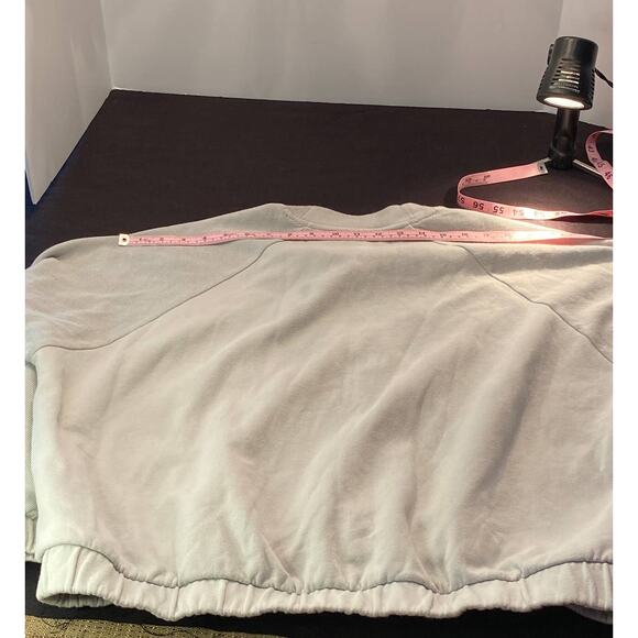 Mint Green Sweatshirt XL Extra Large 100% cotton - Picture 4 of 7